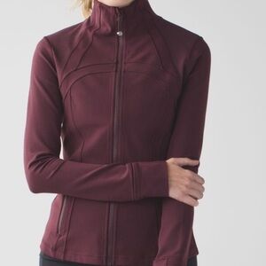 Brand New Lululemon Define Jacket Burgundy Size 4